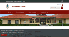 Desktop Screenshot of comune.fiano.to.it